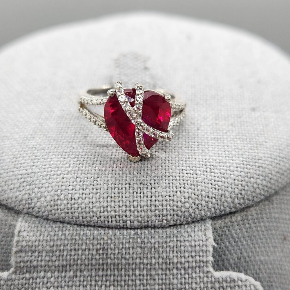 Gemstone Classics Wrapped Ruby Pendant 30" Neckla… - image 4